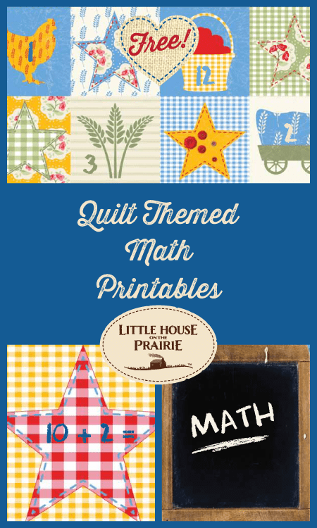 Little House on the Prairie Math Printables