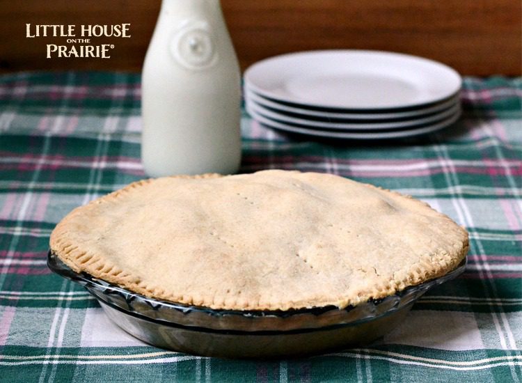 Little House on the Prairie Old-Fashioned Spicy Apple Pie