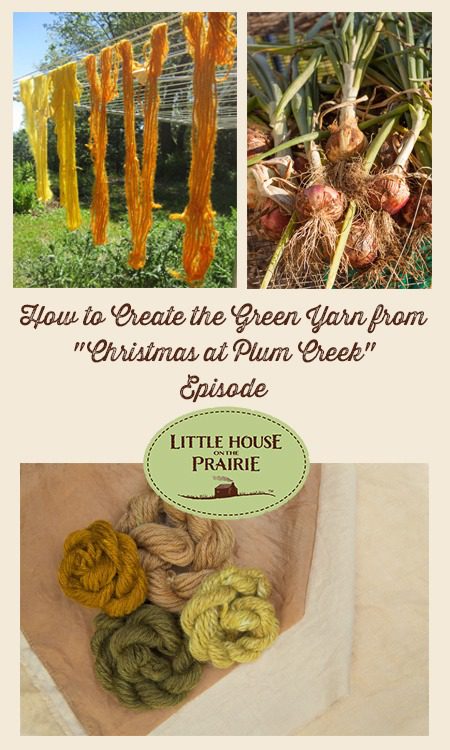 How to Create Green Yarn Using Natural Onion Skins for Dye