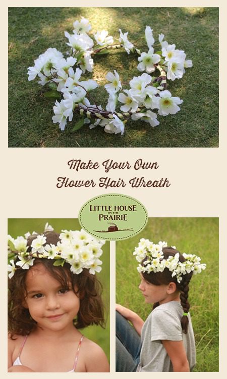 Make Your Own Flower Hair Wreath