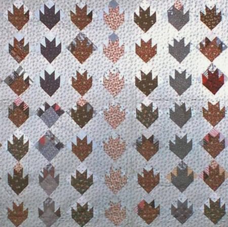 Maple Leaf: a variation of a Nine Patch Pattern | Quilting with Little House on the Prairie