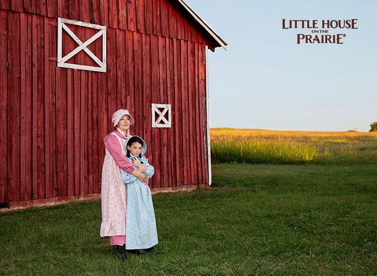 Little House on the Prairie Costume Dresses with Andover Fabrics' new fabric collection.