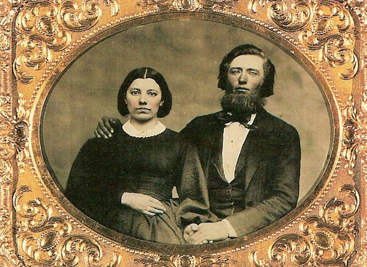 Caroline and Charles Ingalls - The original Ma and Pa. Read Laura's touching tribute to her Ma and see how Caroline Ingalls influenced our favorite writer.