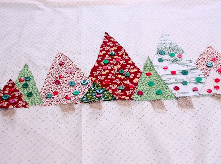 Little House on the Prairie<sup>®</sup> DIY No Sew Christmas Tablerunner