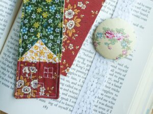 Handmade Fabric Bookmarks for Old-Fashioned Reading Fun Featured