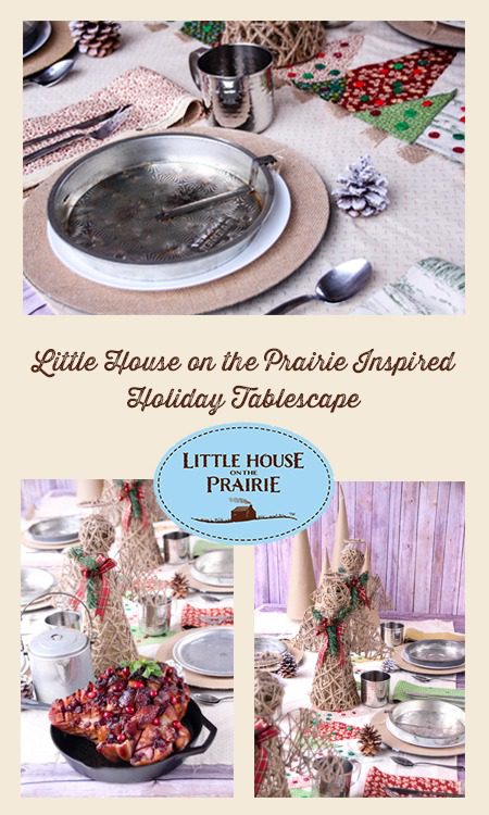 Little House on the Prairie Inspired Holiday Tablescape