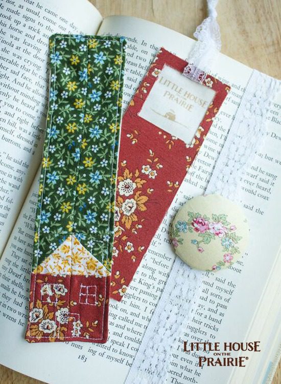 Handmade Fabric Bookmarks for Old-Fashioned Reading Fun