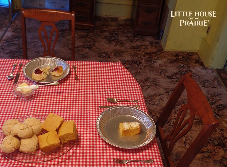 Setting the Table for a Grown Up Laura Ingalls Wilder Party