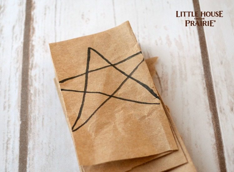 Make your own paper star garland like Laura made!