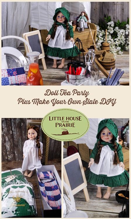Little House on the Prairie Doll Party with a Laura Ingalls Wilder Doll!