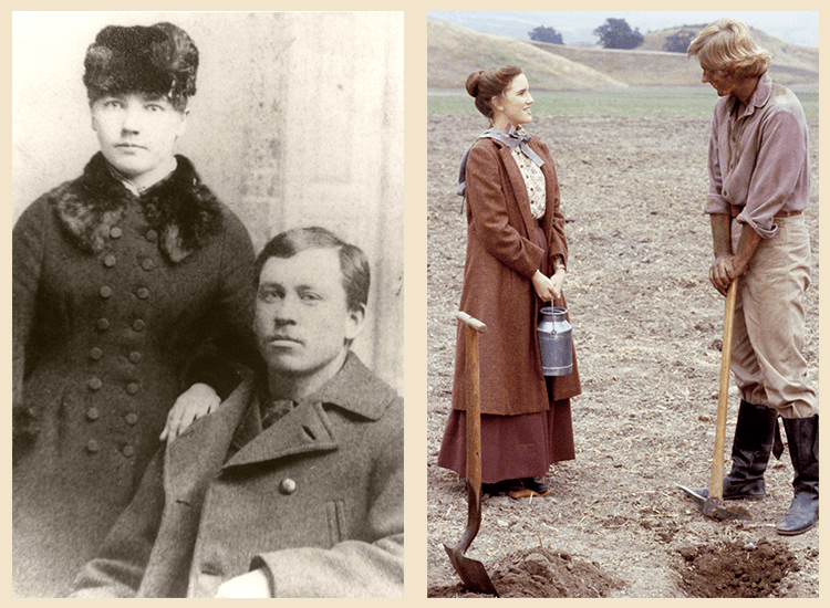 Laura and Almanzo - Historic and TV