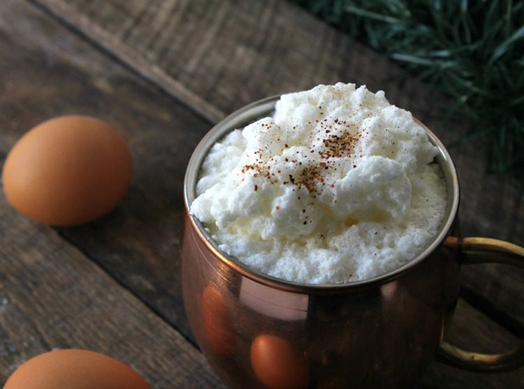 Old-Fashioned Homemade Eggnog Recipe