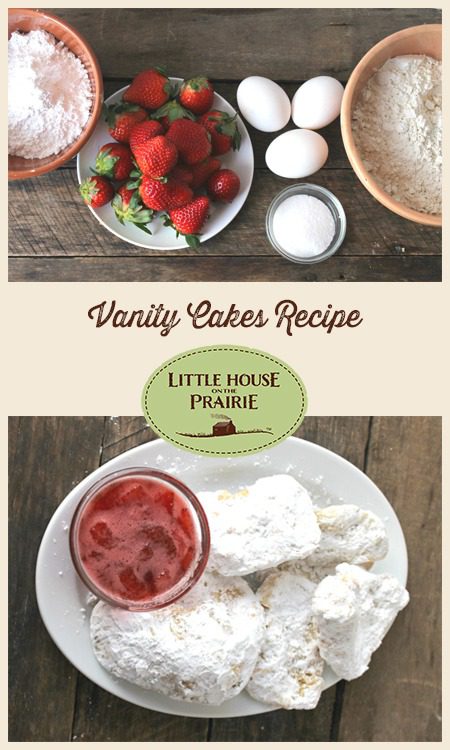 Vanity Cakes Recipe inspired by Laura Ingalls Wilder