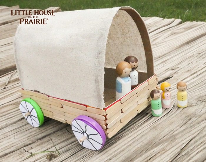 Covered Wagon DIY Inspired by Little House on the Prairie