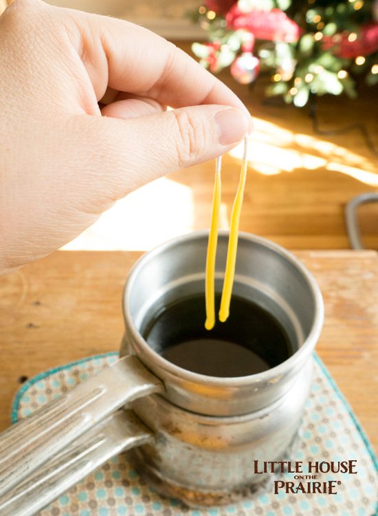 How to Make a Homemade Beeswax Candle - great DIY for kids!