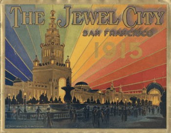 The Jewel City, San Francisco, celebrating during Laura's trip. 